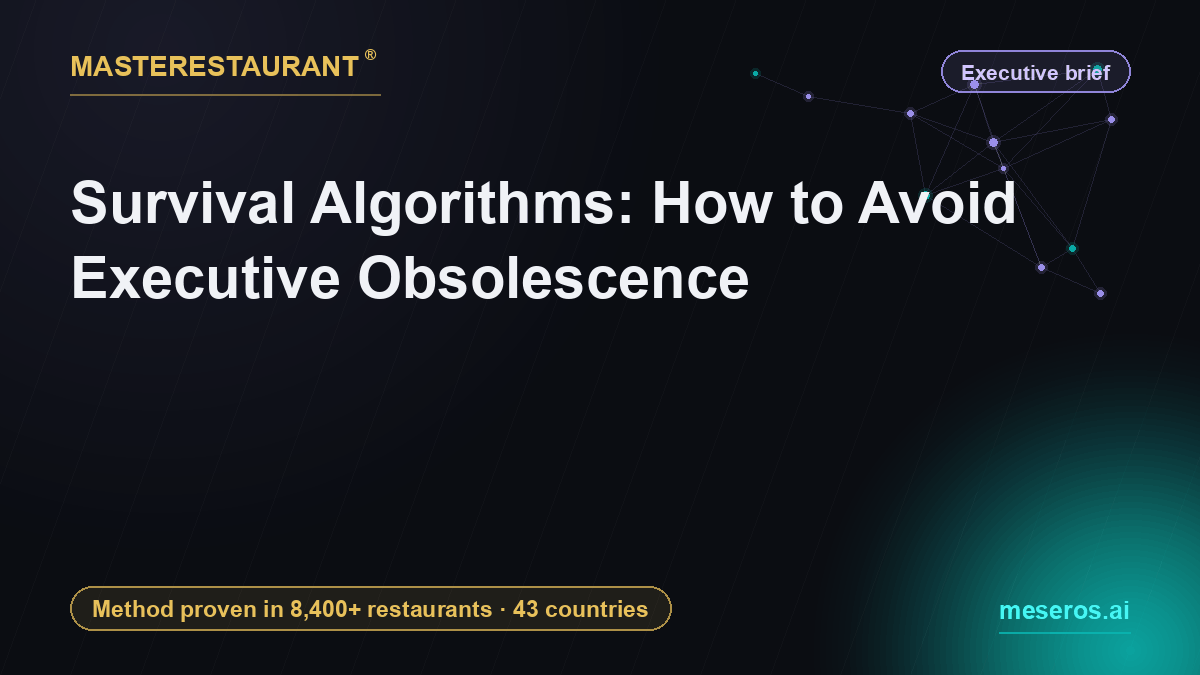 Survival Algorithms: How to Avoid Executive Obsolescence — Masterestaurant