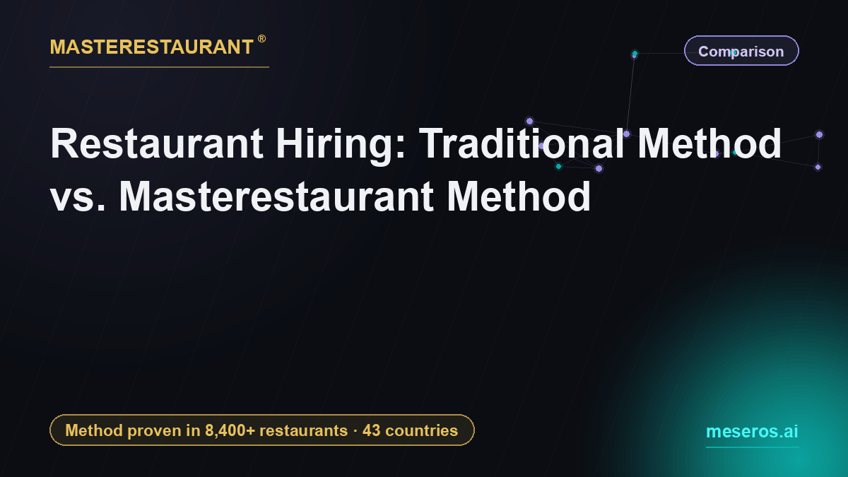 Restaurant Hiring: Traditional Method vs. Masterestaurant Method — Masterestaurant