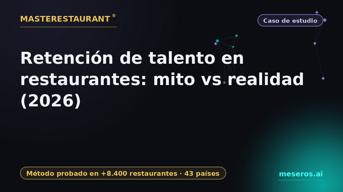 Staff Retention in Restaurants: Myth vs. Reality (2026) — Masterestaurant
